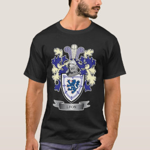 Lyon Family Crest Coat of Arms T-Shirt