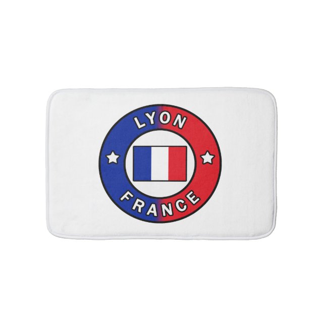 Lyon France Bath Mat (Front)