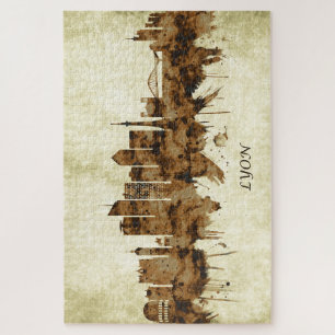 Lyon France Cityscape Jigsaw Puzzle