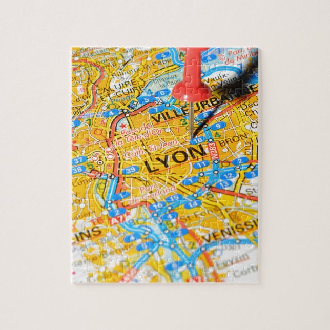 Lyon, France Jigsaw Puzzle (Vertical)