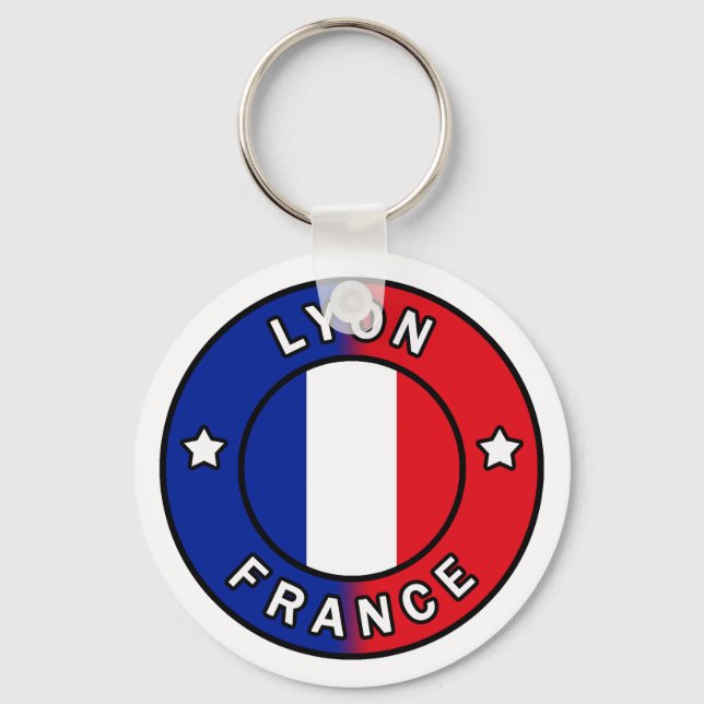 Lyon France Key Ring (Front)