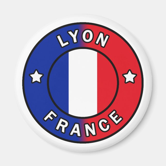 Lyon France Magnet (Front)