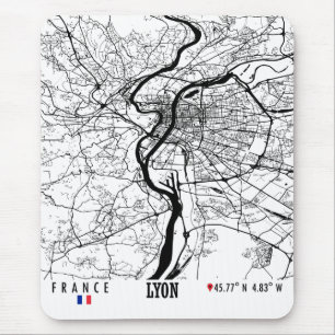 Lyon, France Mouse Pad