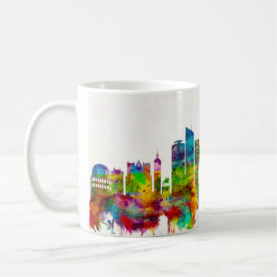Lyon France Skyline Coffee Mug