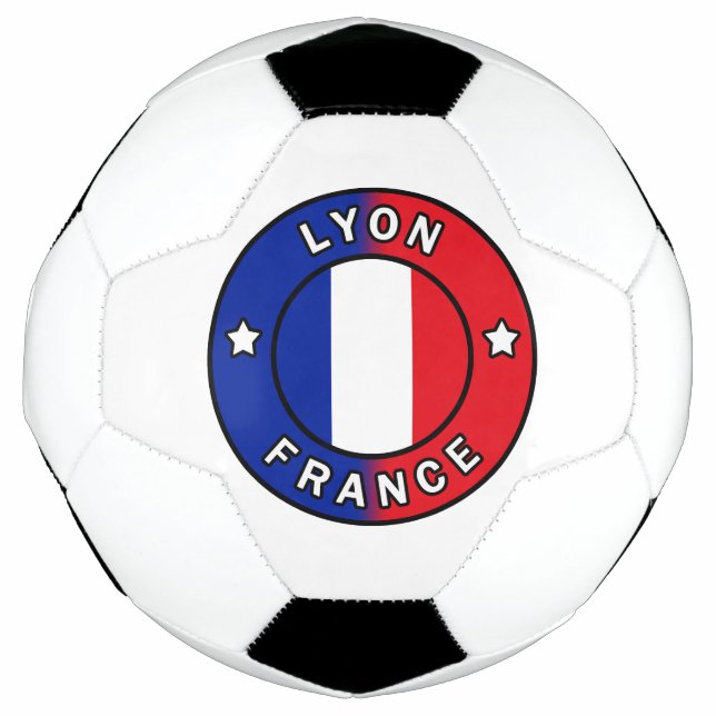 Lyon France Soccer Ball (Front)