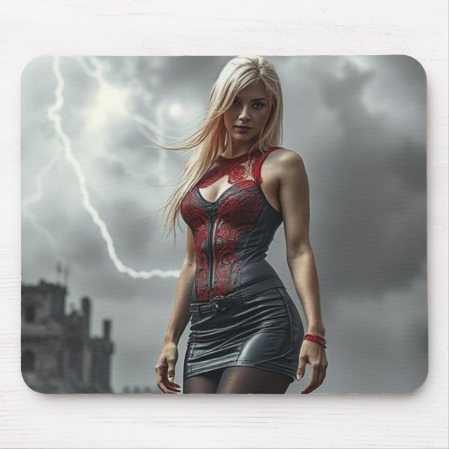 Lyra, daughter of Lightning Mouse Pad (Front)