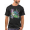 "Lyra" Tropical Rainbow Mermaid Art Top