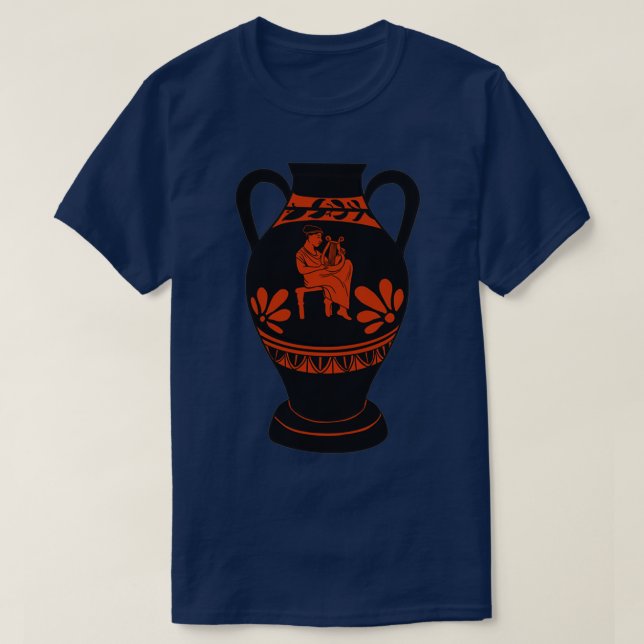 Lyre player amphora T-Shirt (Design Front)