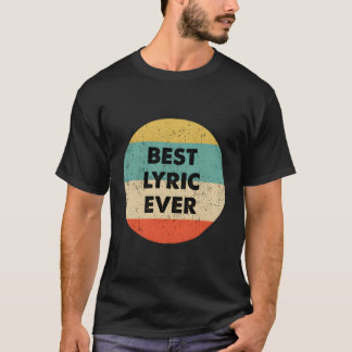 Lyric Name Gift T-Shirt