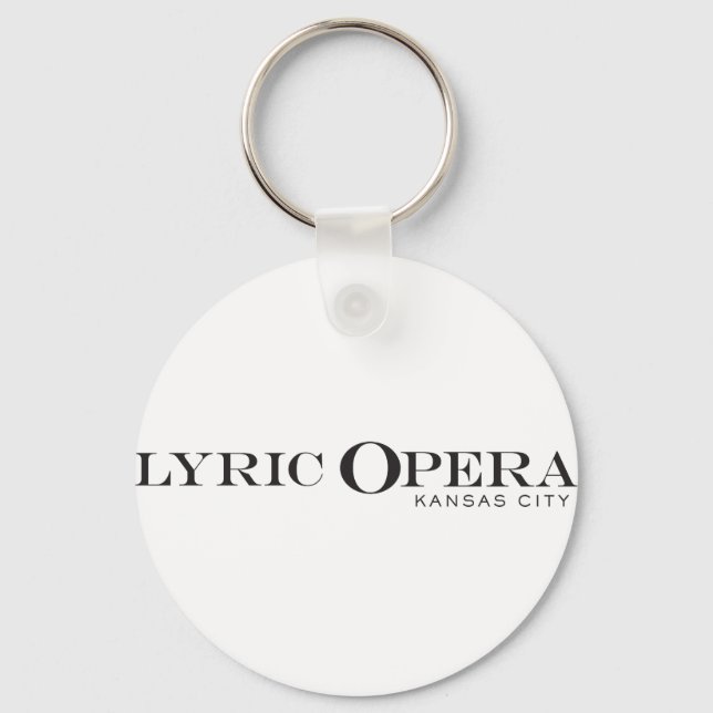 Lyric Opera of Kansas City Keychain (Front)