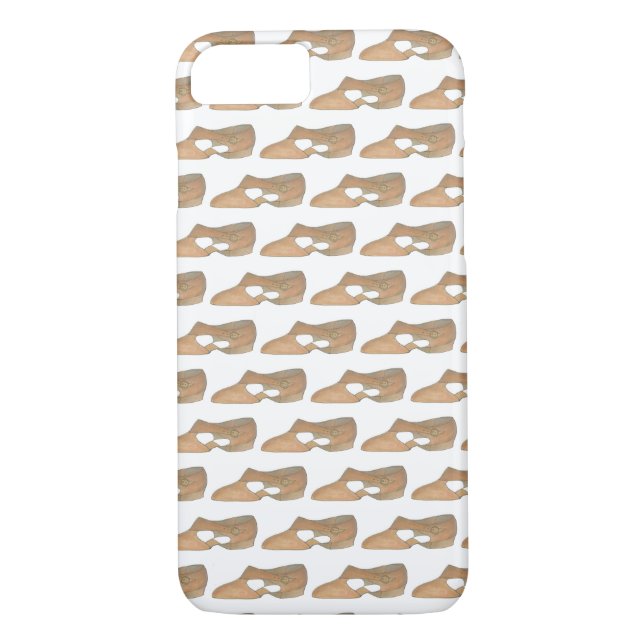 Lyrical Tan Modern Dance Teacher Shoe Print Case-Mate iPhone Case (Back)