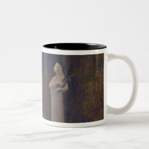 Lyricism in the Forest, 1910 Two-Tone Coffee Mug