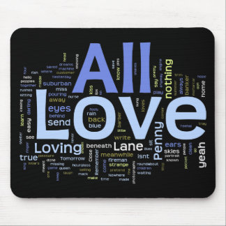  Lyrics Mousepad
