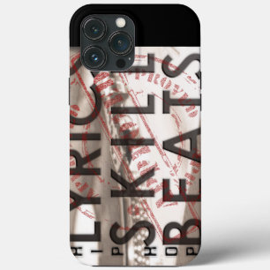 LYRICS SKILL BEATS  iPhone 13 PRO MAX CASE