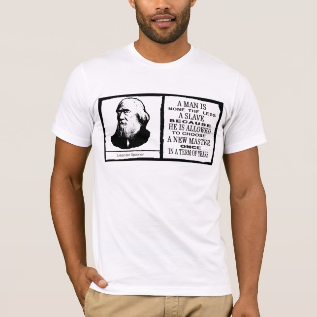 Lysander Spooner T-Shirt (Front)