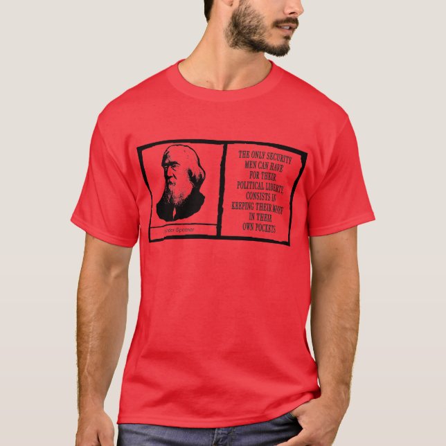 Lysander Spooner T-Shirt (Front)