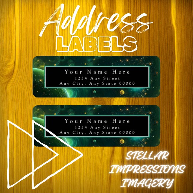 Lysara Cascade Return Address Label (Creator Uploaded)