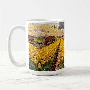 “Lysbeth in the Amber Light” - A Dutch Landscape Coffee Mug