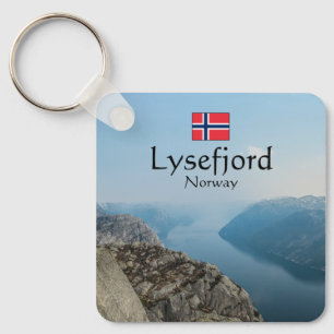 Lysefjord Norway Key Ring