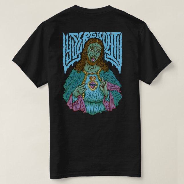 LysergicDeity x iamriboflavin colab T-Shirt (Design Back)