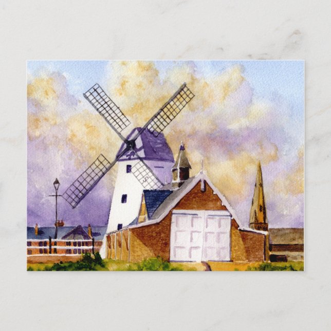 Lytham Windmill Postcard (Front)