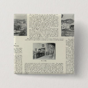 Lytton Springs, California 15 Cm Square Badge