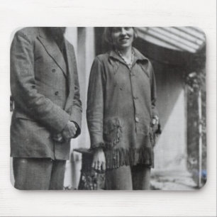 Lytton Strachey and Iris Tree Mouse Pad