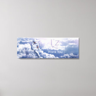 L'z-"Thank You" Premium Wrap Canvas 36"x12", 1.5" Print