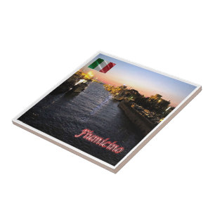 LZO030 FIUMICINO, Lazio, Italy, Ceramic Tile