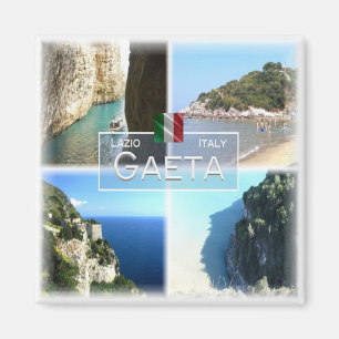 LZO032 GAETA, Mosaic, Lazio, Italy, Fridge Magnet