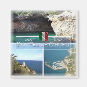 LZO033 SAN FELICE CIRCEO - Lazio - Italy - Fridge Magnet