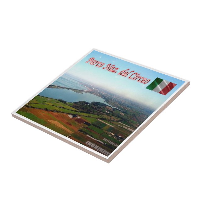 LZO050 PARCO NAZIONALE DEL CIRCEO, Italy, Ceramic Tile (Side)