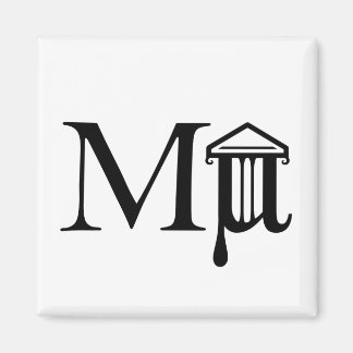 Mµseum Logo Magnet (square)