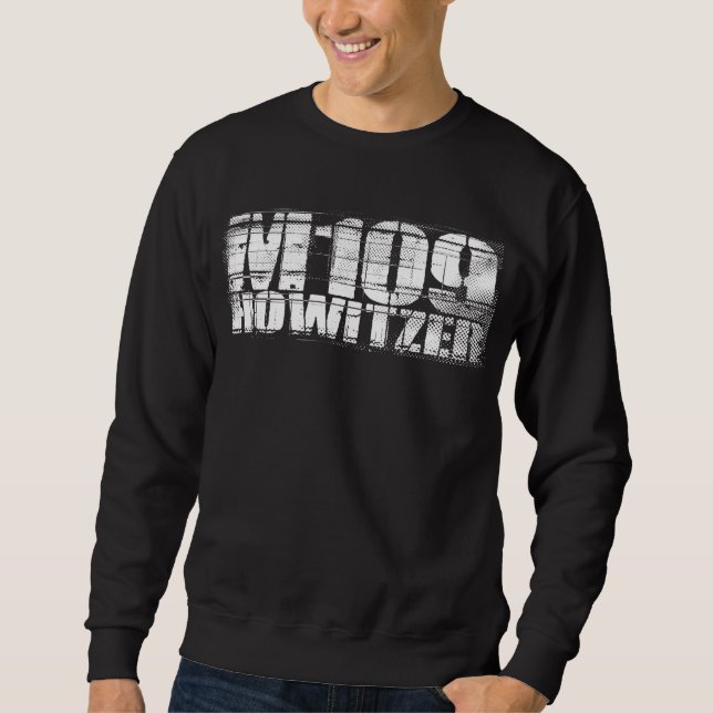 M109 howitzer Men's Basic Sweatshirt (Front)