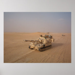 M109A6 Paladin Poster