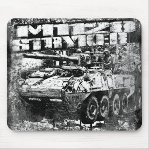M1128 Stryker Mobile Gun System Mouse Pad
