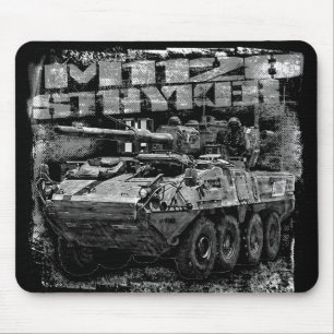 M1128 Stryker Mobile Gun System Mouse Pad