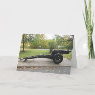 "M116 75 mm Pack Howitzer M1A1" Birthday Card