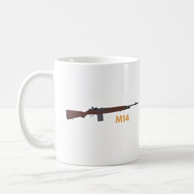 M14 Rifle Coffee Mug (Left)