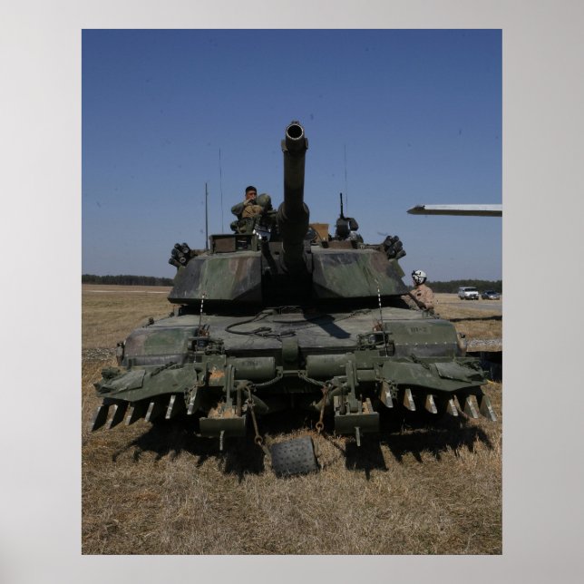 M1-A1 Abrams Poster (Front)