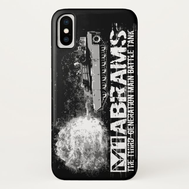 M1 Abrams Case-Mate iPhone Case (Back)