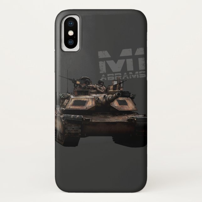 M1 Abrams Case-Mate iPhone Case (Back)