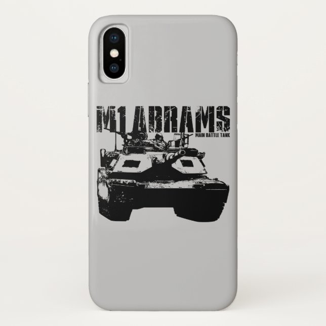 M1 Abrams Case-Mate iPhone Case (Back)