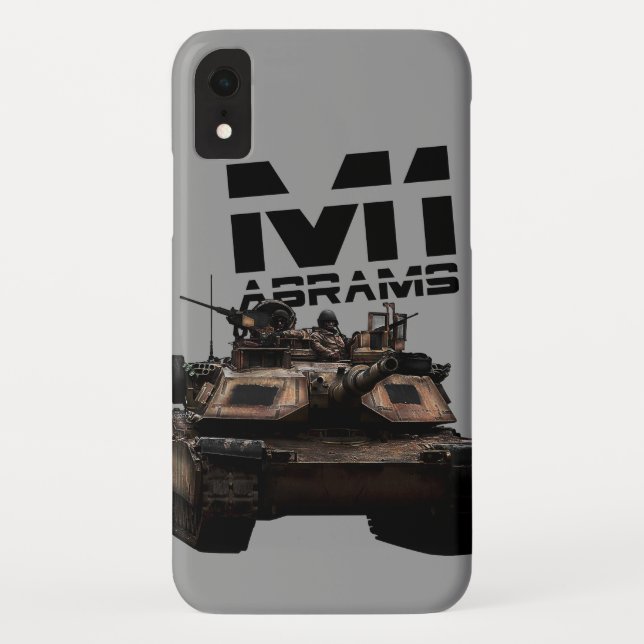 M1 Abrams Case-Mate iPhone Case (Back)