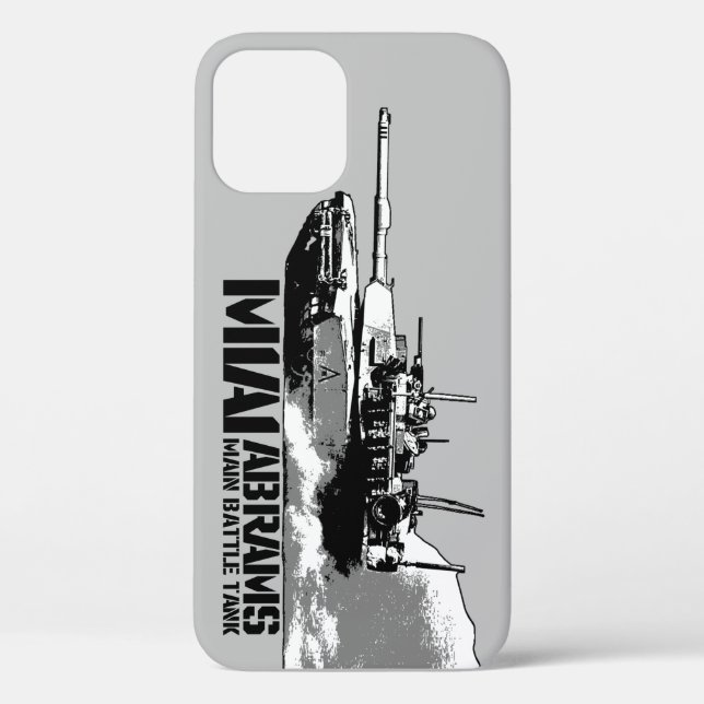 M1 Abrams Case-Mate iPhone Case (Back)