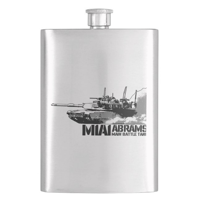 M1 Abrams Hip Flask (Front)