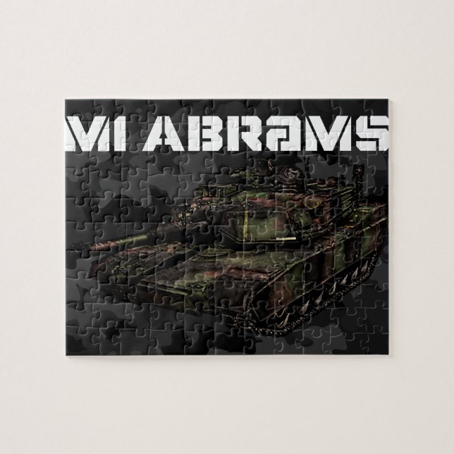 M1 Abrams Jigsaw Puzzle (Horizontal)