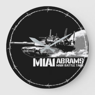 M1 Abrams Large Clock