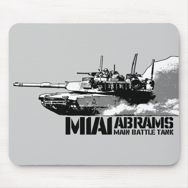 M1 Abrams Mouse Pad (Front)