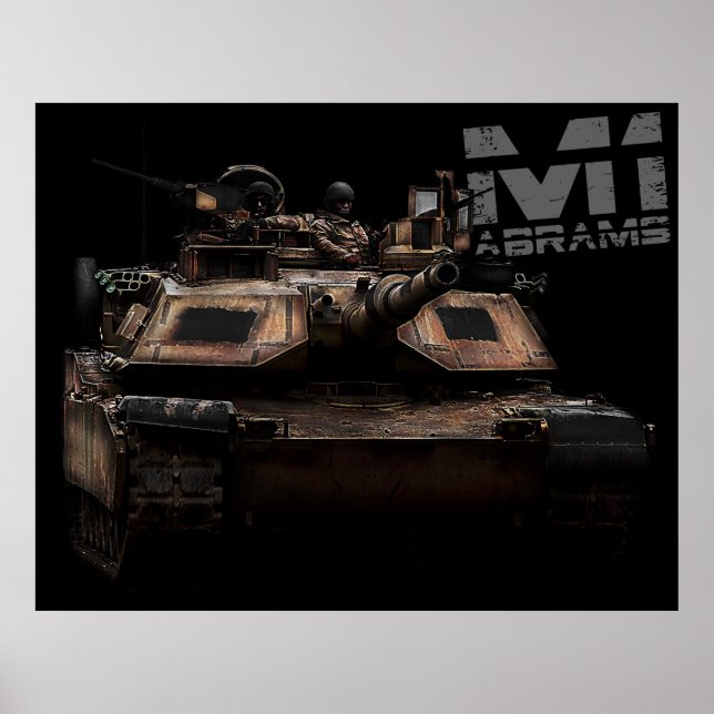 M1 Abrams Poster (Front)